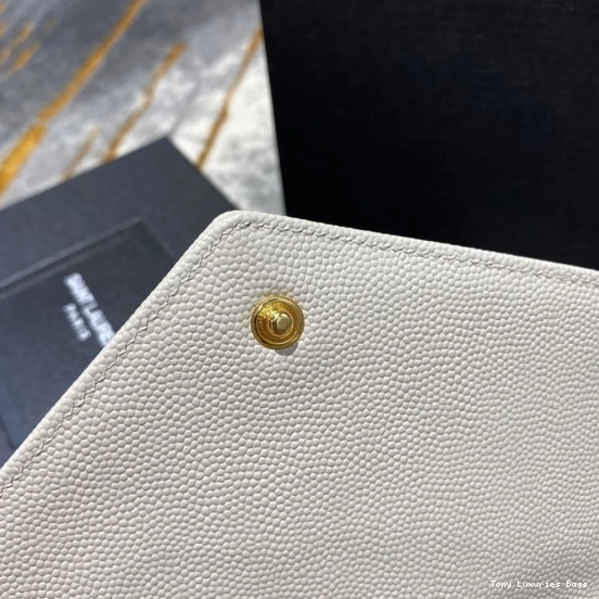 Tony Luxuries MATELASSÉ CASSANDRE YSL CHAIN WALLET 0708